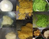 ट्रिप्पल टेस्ट स्वीट लड्डू (Tripple taste sweet laddu recipe in hindi) रेसिपी चरण 4 फोटो