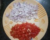 A picture of step 2 of Kala chana.