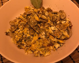 Foto del paso 4 de la receta: Revuelto de champiñones al curry 🍄
