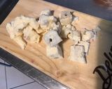 Une image de l'étape 4 de Farfalles bicolores au gorgonzola,basilic et oignon rouge.