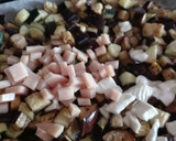 Foto del paso 2 de la receta: Tortilla de berenjenas y calabacín light