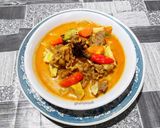Foto langkah ke 7 dari resep Tongseng Kambing Santan.