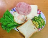 Hình bước làm 1 của món Sandwiches