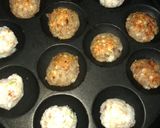 A picture of step 3 of Sabudana vada.