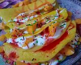 A picture of step 13 of Mango🥭pancake/Crepes😋.