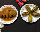 ভেটকী মাছের পুর দিয়ে পটলের দোরমা(Pataler Dorma recipe in Bengali) রেসিপি ধাপ - 5 ছবি