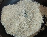 A picture of step 2 of Mawa Raisin Kheer.