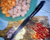 Foto langkah ke 1 dari resep Oseng sawi baso.