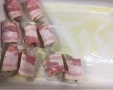 Krewetki pieczone w boczku krok przepisu 2 zdjęcie