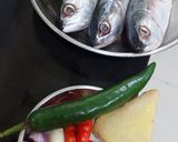 Foto langkah ke 1 dari resep Ikan Kembung Kukus (861).