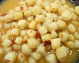 Hình bước làm 3 của món Cồi sò điệp xào bơ tỏi