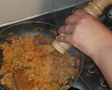 Foto del paso 4 de la receta: Lentejas con carne molida y arroz
