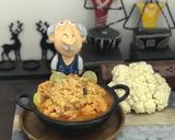 A picture of step 10 of Kashmiri: Wazwan Cauliflower Yakhni.