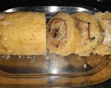 A picture of step 12 of Orange marmalade swiss roll.