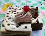 Foto langkah ke 9 dari resep Zebra cake kukus simple.