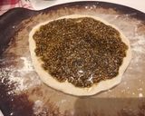 A picture of step 7 of Manoushe.