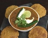 A picture of step 8 of Jowar Sorghum White Millet Masala Poori.
