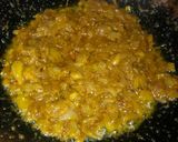 A picture of step 6 of Matar paneer.