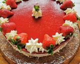 Pas rețetă 🍓Cheesecake cu căpșuni 🍓 4 fotografie