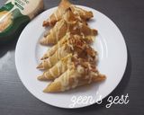 A picture of step 3 of Baked Cheese Samosas.