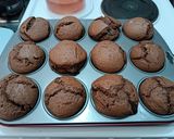 Csokis nutellás muffin recept fázis 3 fotója