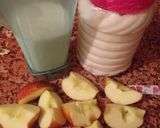 صورة لخطوة 1 من وصفة عصير تفاح وحليب 🍎🍎