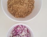 A picture of step 2 of Fesenjoon.