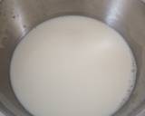 Litchi coconut pudding