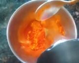 A picture of step 2 of South indian style ridge gourd chutney.