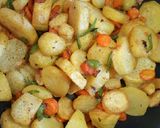 A picture of step 7 of Deep fried Irish potatoes #Authormarathon.