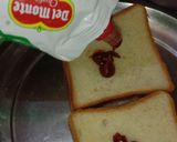 A picture of step 1 of Cheese toast.