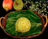 Hình bước làm 5 của món Xôi cốm hạt sen