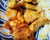 Gambar langkah 2 resipi Nasi Tofu Goreng.