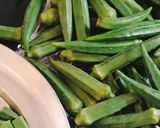 A picture of step 3 of Stuffed okra(Bharwa Bhindi).