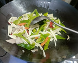 筊白筍青椒炒肉絲(簡單料理)的食譜步驟5照片