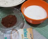 Foto langkah ke 1 dari resep Bolu kukus tiramisu putih telor.