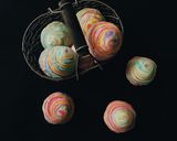 Hình bước làm 8 của món Lollipop mooncakes