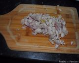 A picture of step 3 of Persian vermicelli soup.