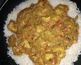 A picture of step 5 of Chicken Biryani.