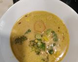 A picture of step 4 of KHOW SUEY (BURMESE NOODLES).