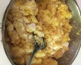 A picture of step 6 of Moong Dal Halwa.