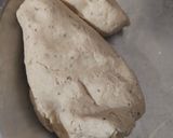 A picture of step 1 of Ajwayan poori.