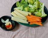 青花菜炒玉米筍食譜步驟1照片