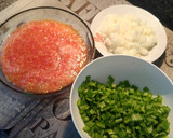 Foto del paso 1 de la receta: Merluza al horno con mayonesa y guarnición de la mía mamma