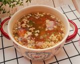 Hình bước làm 3 của món Cơm nhà rực rỡ sắc đỏ