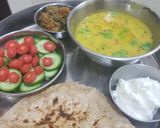 A picture of step 4 of Roti.