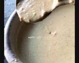 A picture of step 1 of Proso millet dosa.