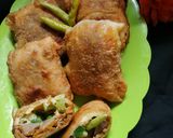 Foto langkah ke 7 dari resep Martabak Telur Enak.