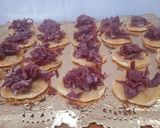 Foto del paso 4 de la receta: Canapés de cecina y turrón de Jijona