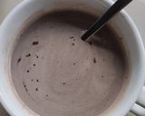Gambar langkah 5 resipi Hot Chocolate Hazelnut Cinnamon.